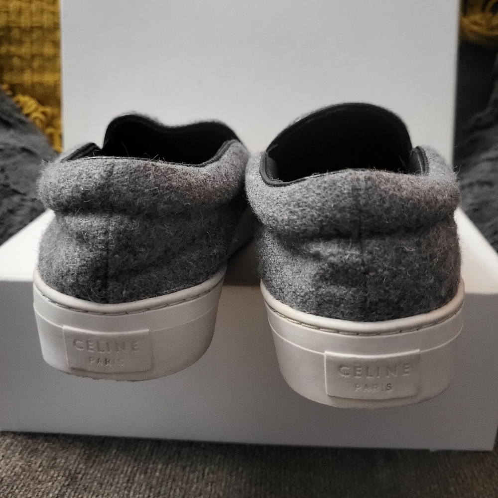 Celine cow Hyde slip ons - Picture 7 of 7